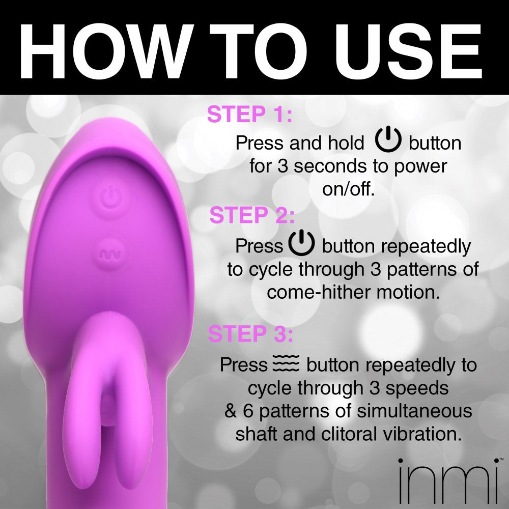 12X Come Hither Rocker Vibrator with Handle