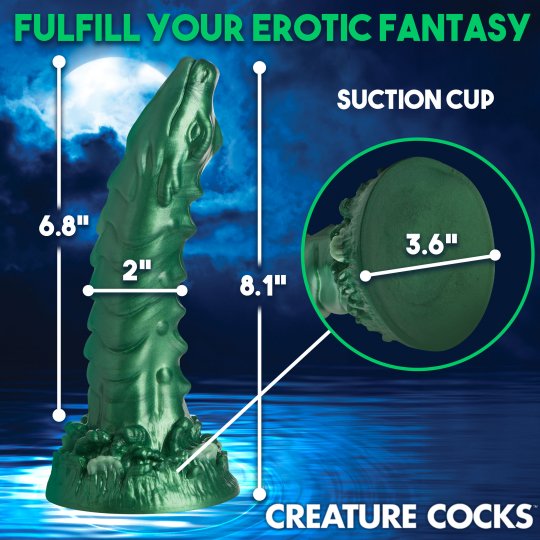 Cockness Monster Lake Creature Dildo