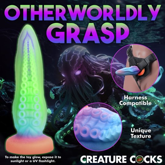 Tenta-Cock Glow-in-the-dark Dildo