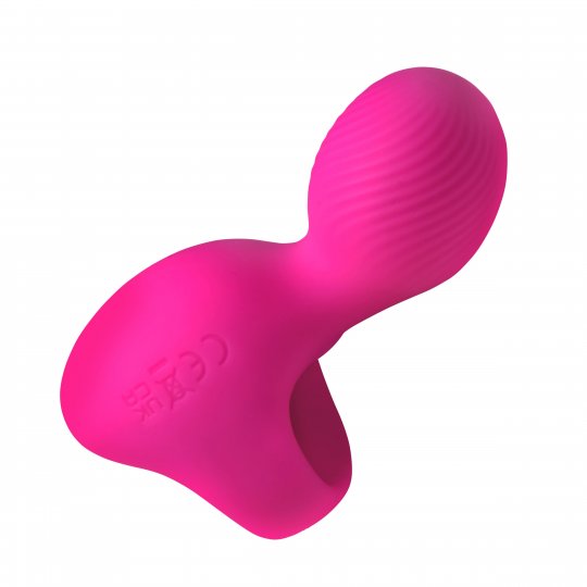 Silicone Finger Vibrator Pink