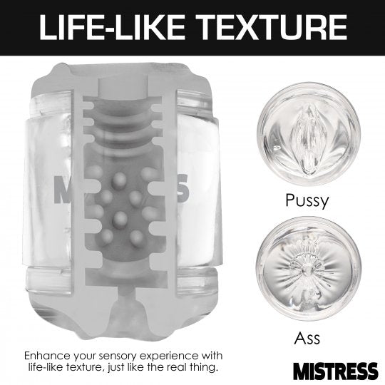 Double Shot Stroker Pussy and Ass/Clear