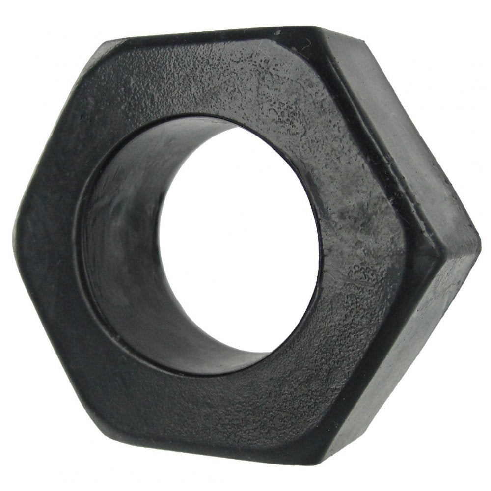 HexNut Cock Ring Black