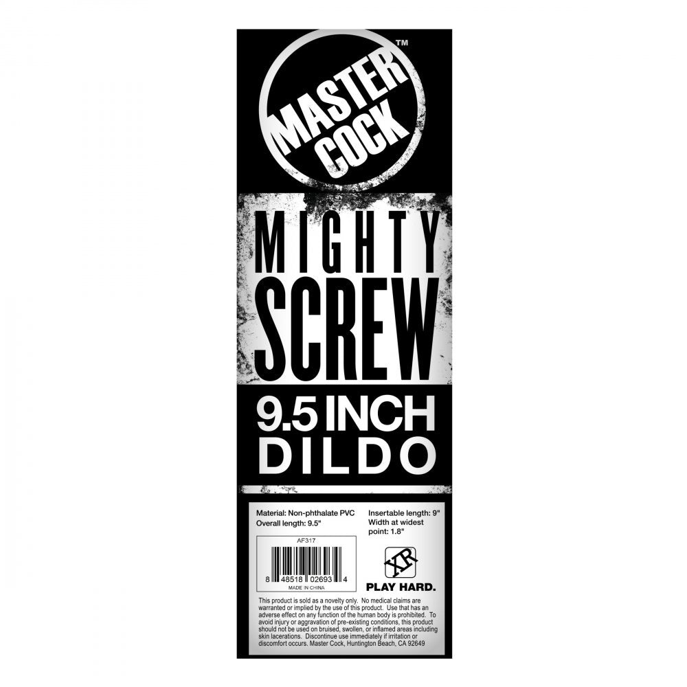 Mighty Screw 9.5 inch Dildo