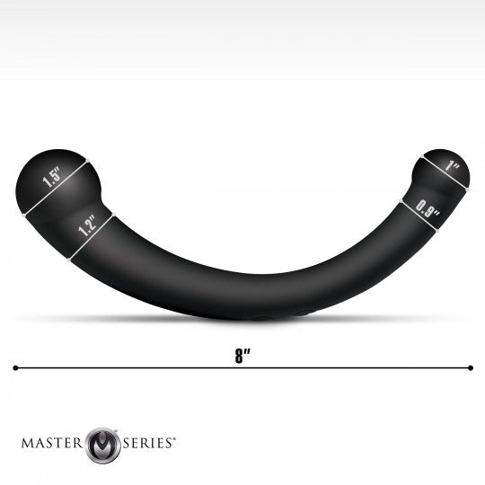 10X Vibra-crescent Vibrating Dual Ended Dildo
