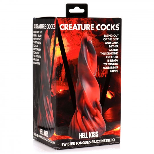 Hell Kiss Twisted Tongues Dildo