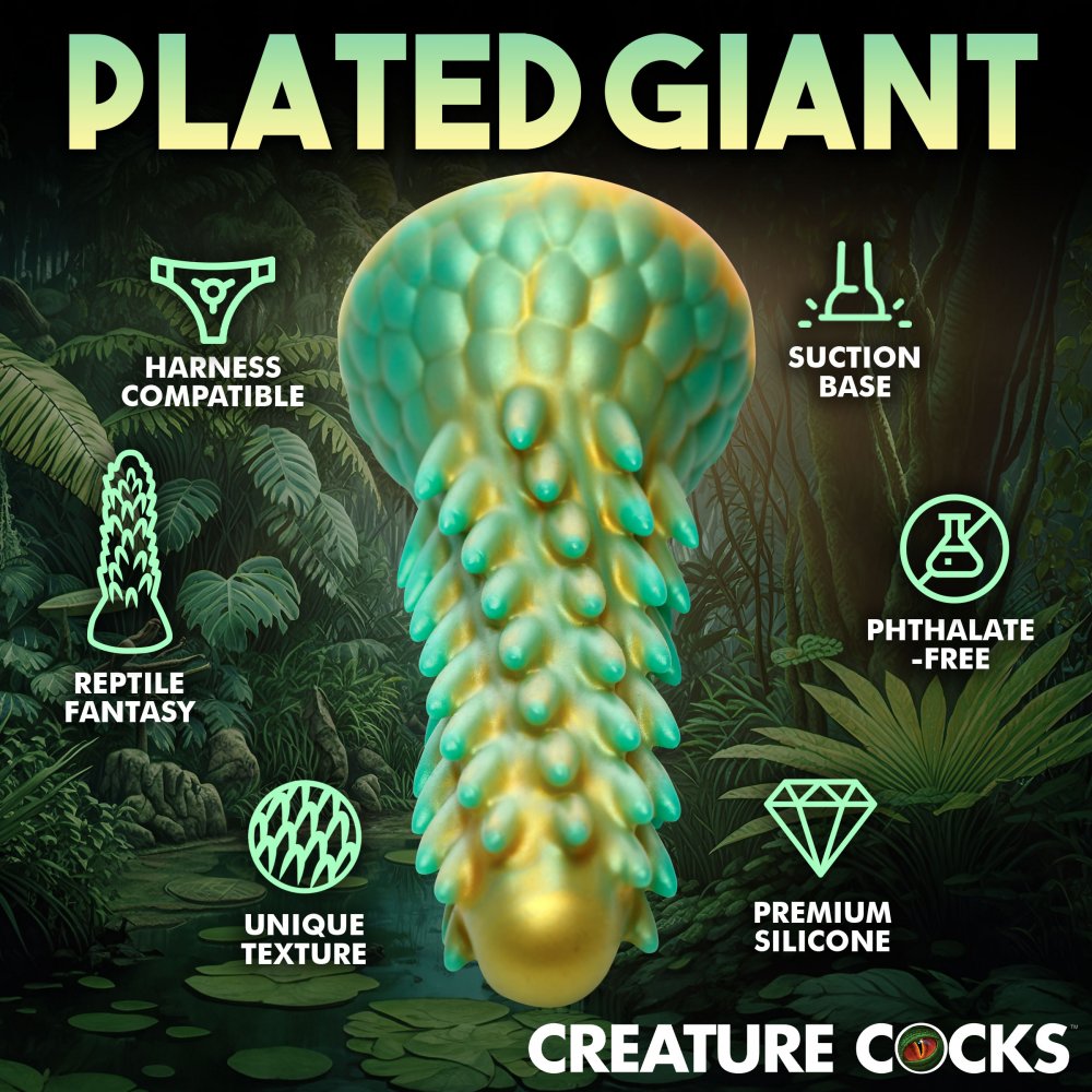 Stegasaurus Spiky Reptile Dildo