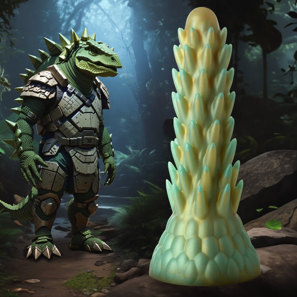 Stegasaurus Spiky Reptile Dildo