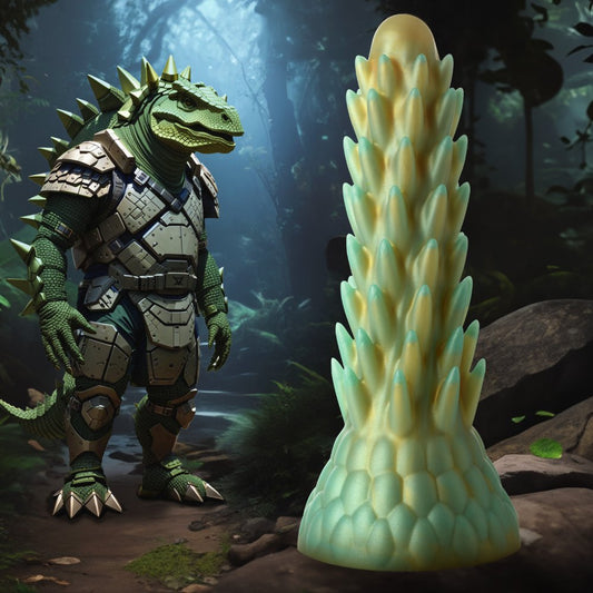 Stegasaurus Spiky Reptile Dildo