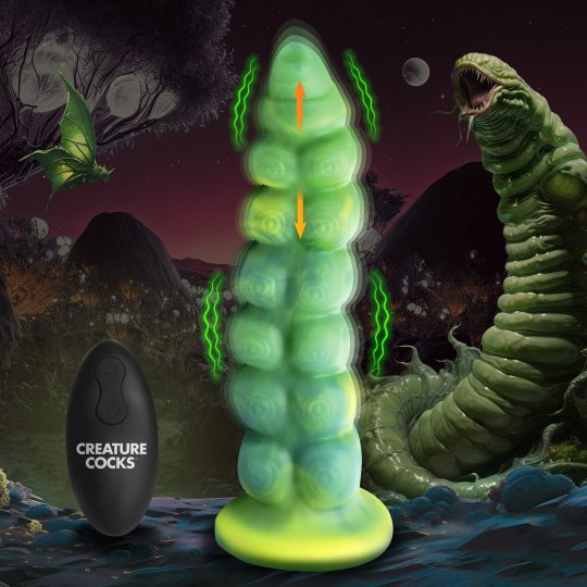 Squirmer Thrusting Vibrating Dildo
