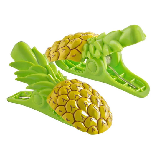 Pineapple Towel Clip Set of 2