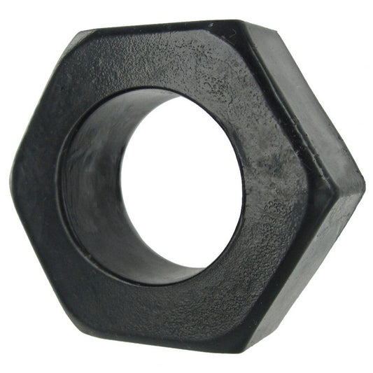HexNut Cock Ring Black