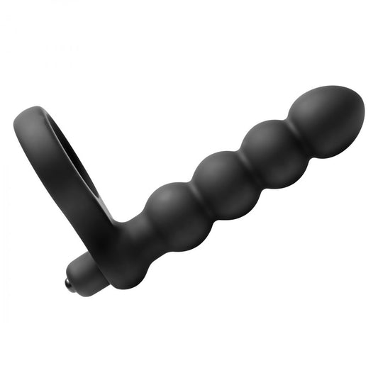 Double Fun Cock Ring w/ Double Penetration and Vibe