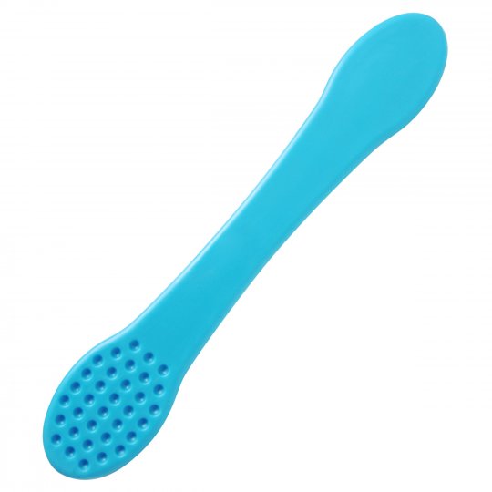 Ball Slapper Textured Blue Silicone